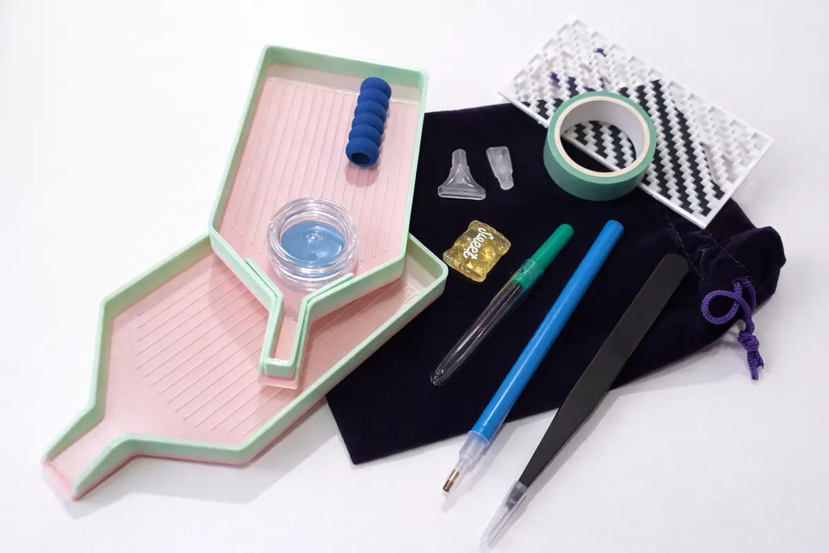 Tools included with the kit