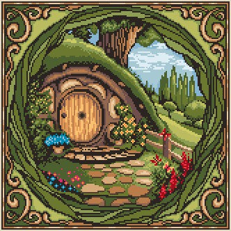 Artwork by Maple Squirrel Stitch