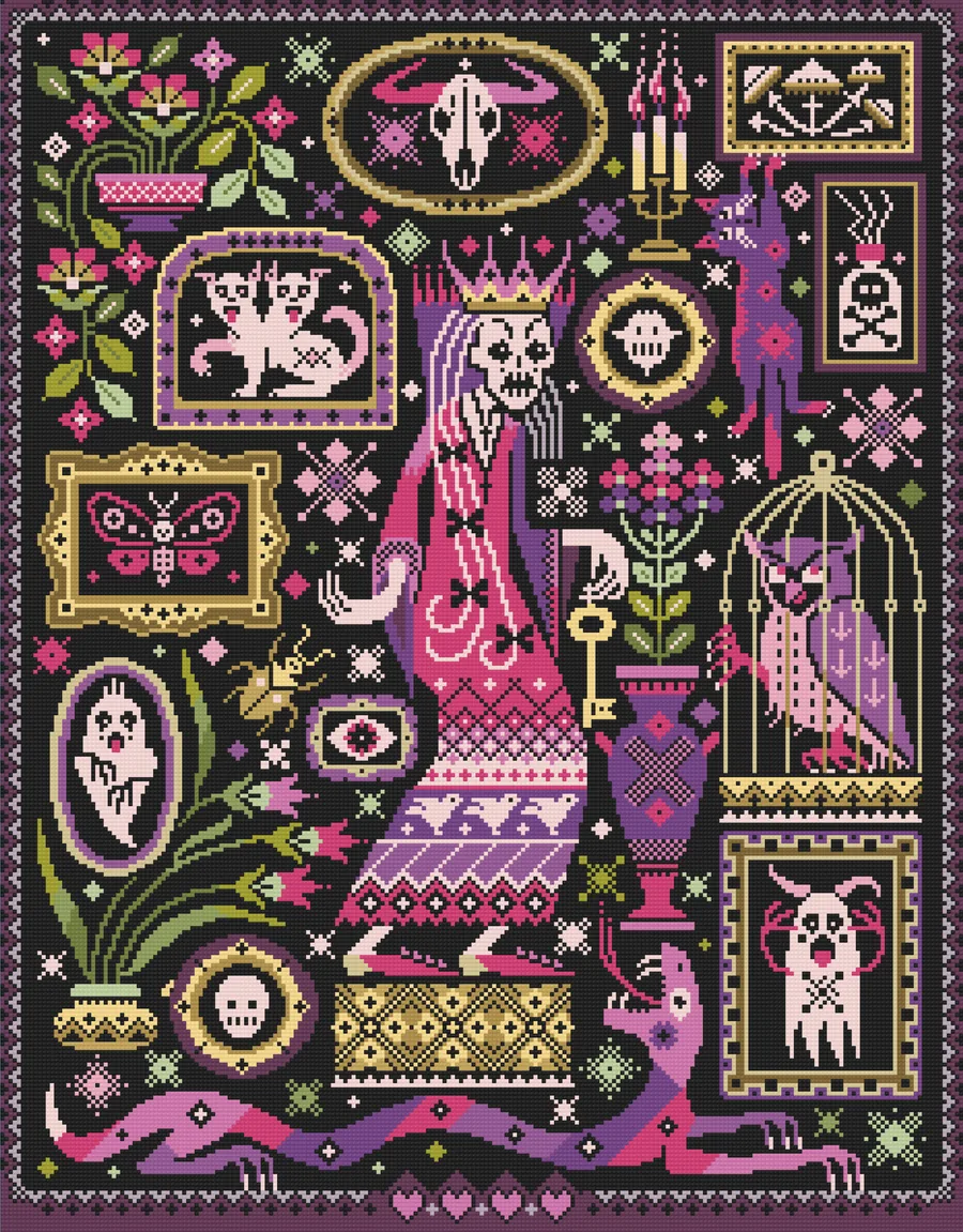 Gothic Castle diamond painting kit