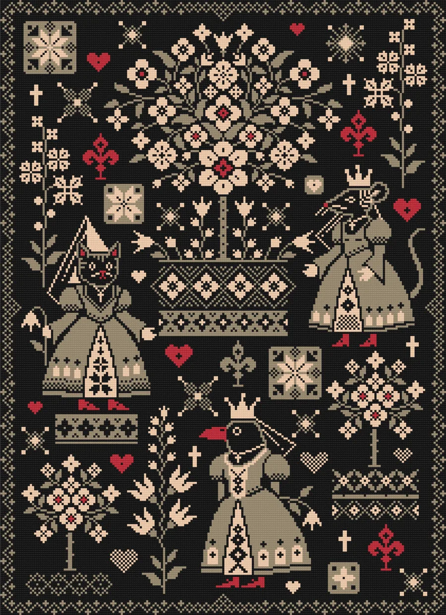 Gothic Garden diamond painting kit